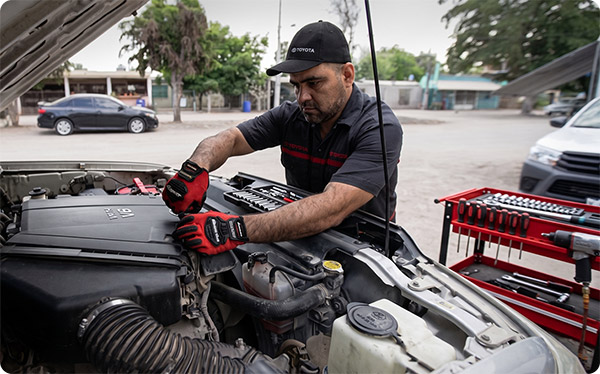 Servicios de mantenimiento móvil Toyota